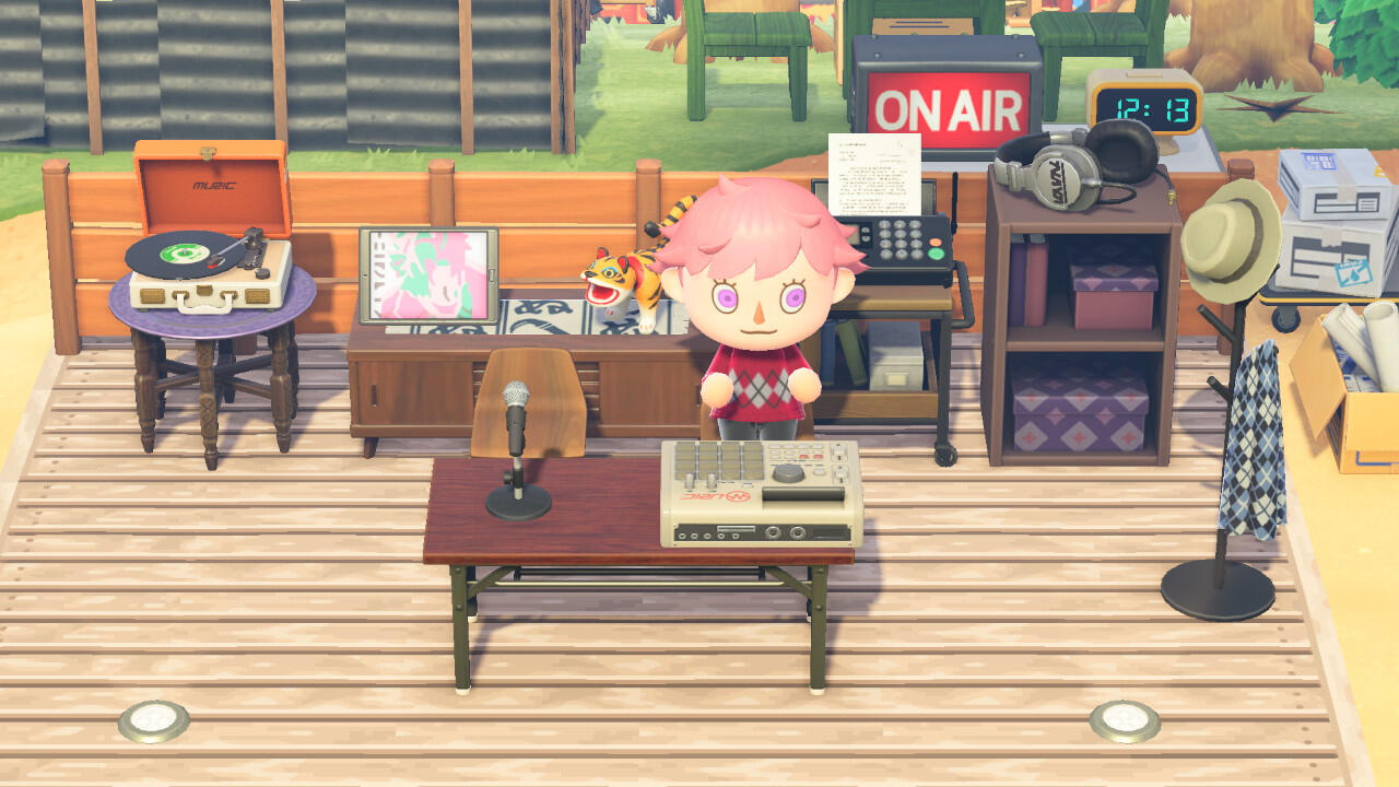 ラジオブース